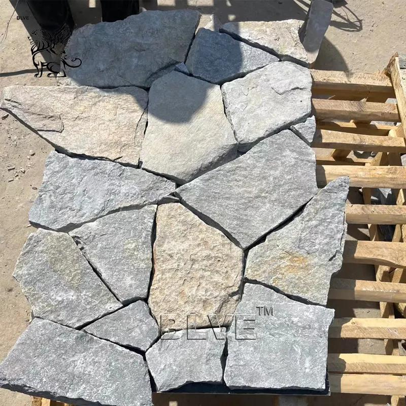 Factory Modern House Design Natural Stone Wall Tiles Culture Stone Veneer Sheet Exterior Wall Cladding