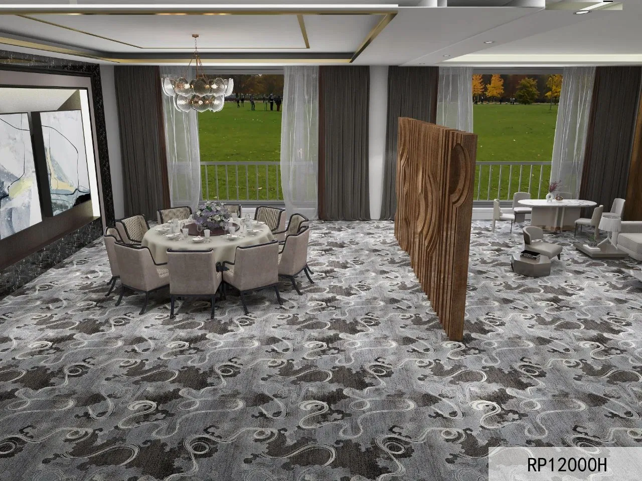 Wholesale Commercial Hotel Household Home Kitchen Mat Non-Slip Luxury Floor Wool Carpet