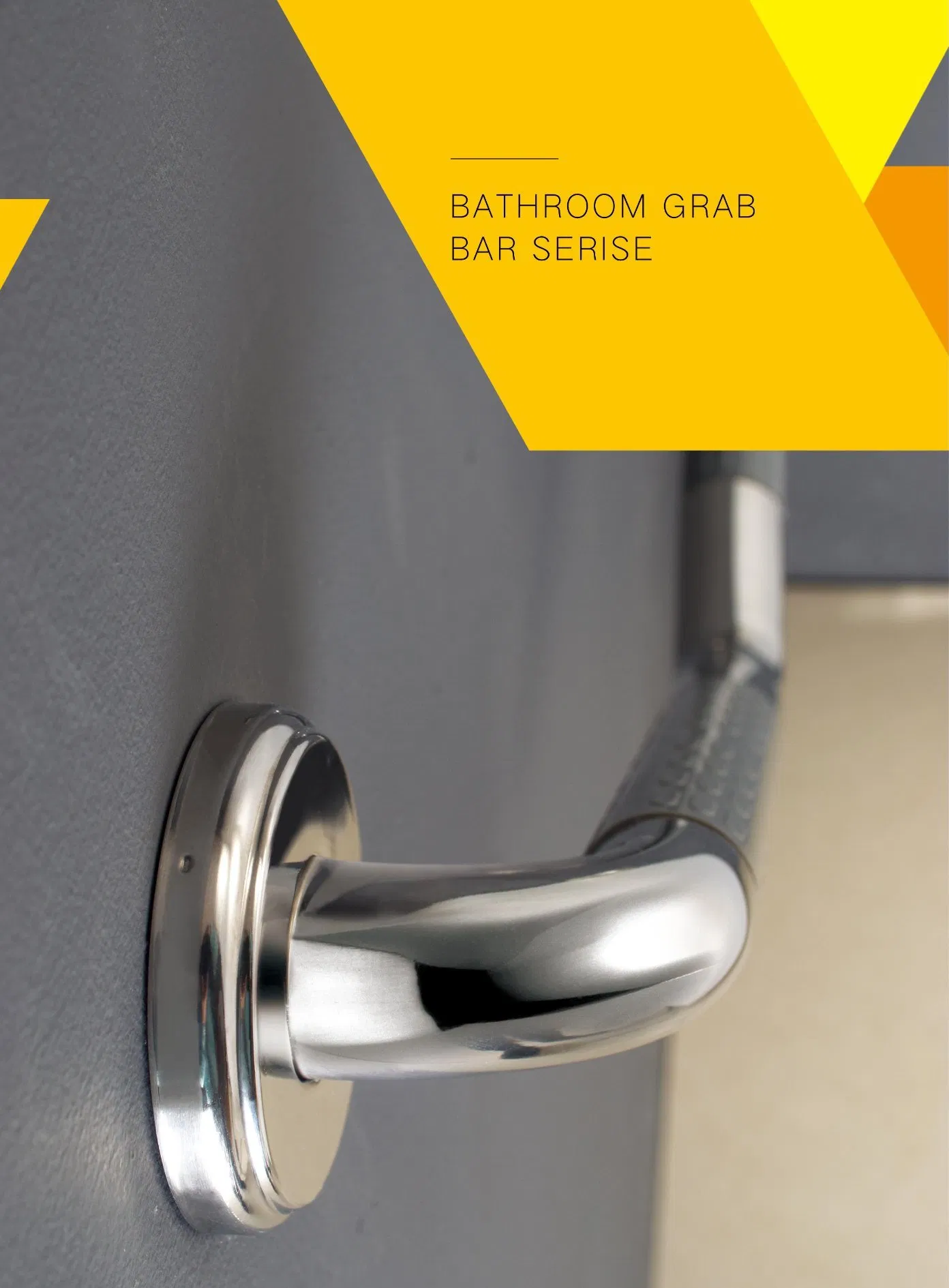 Factory Direct High Quality 304 Stainless Steel Toilet Grab Bar with TUV