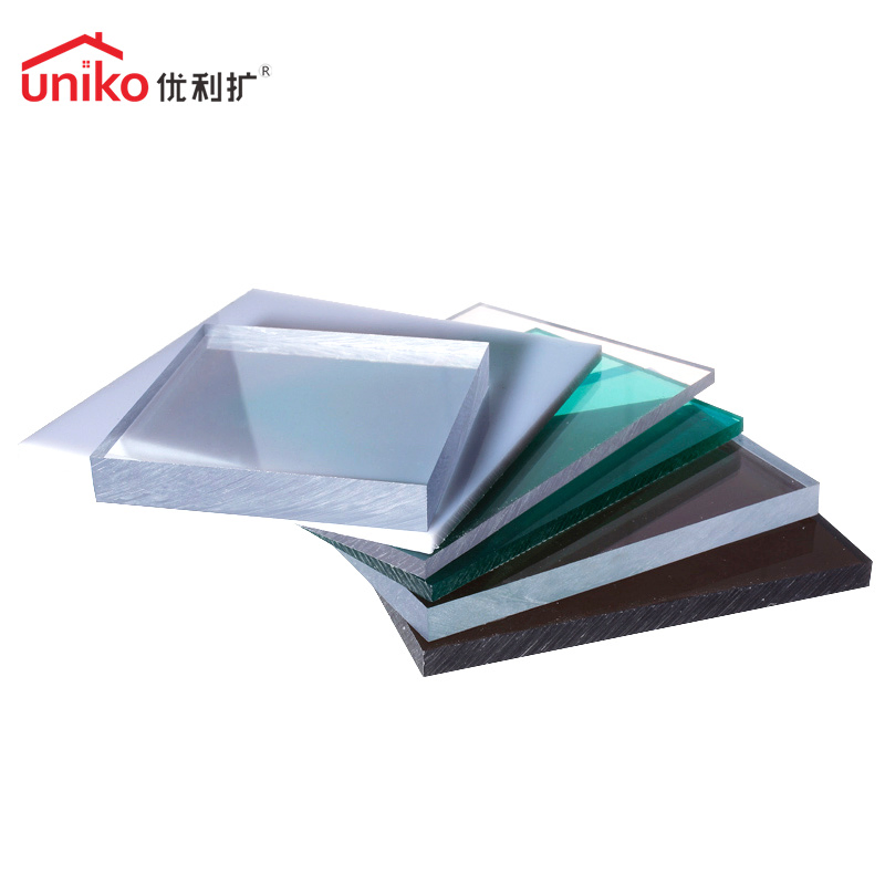Popular 4mm 6mm Colored Solid Polycarbonate Sheets for Greenhouse Panel