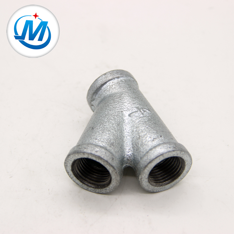 Y Brach Tee Gi Pipe Fittings with NPT Threads
