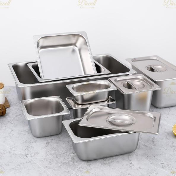 Евро-гастроемкость 1/2 GN из нержавеющей стали