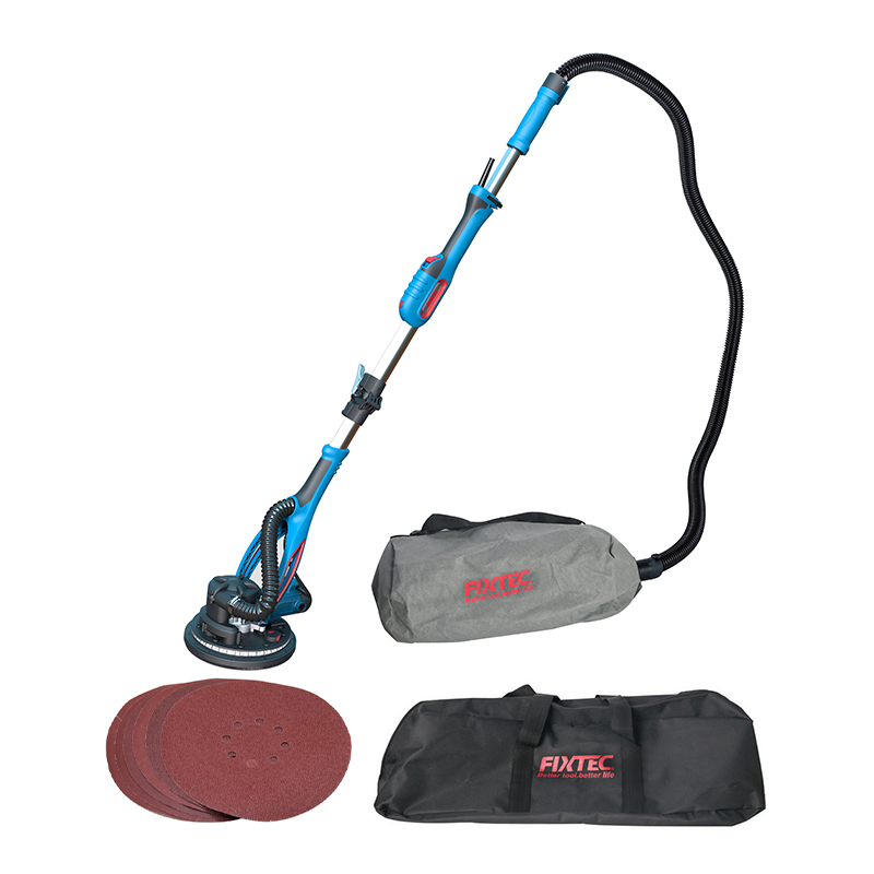 Fixtec High Quality 900W Electric Drywall Sander with LED Light Tool Polishing Machine