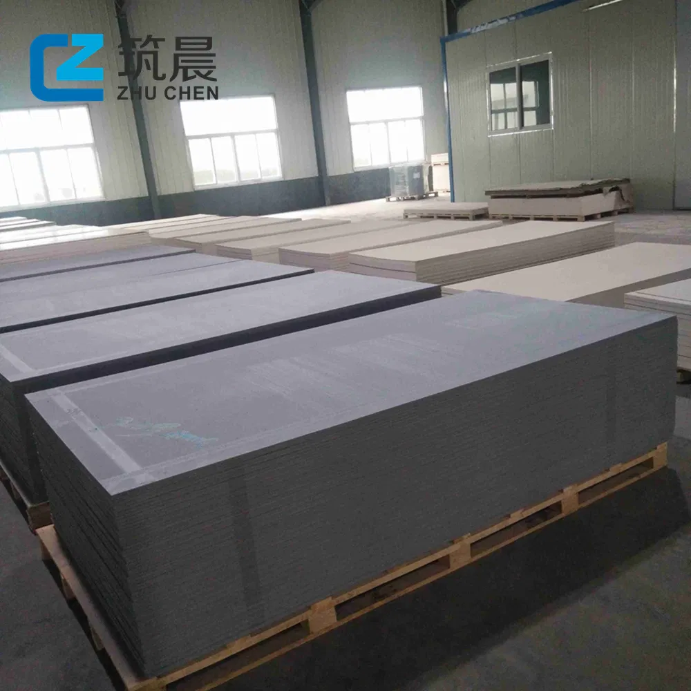 19mm Grey Color Pure Sulfate MGO Board for Floor Non-Woven Fabric Board