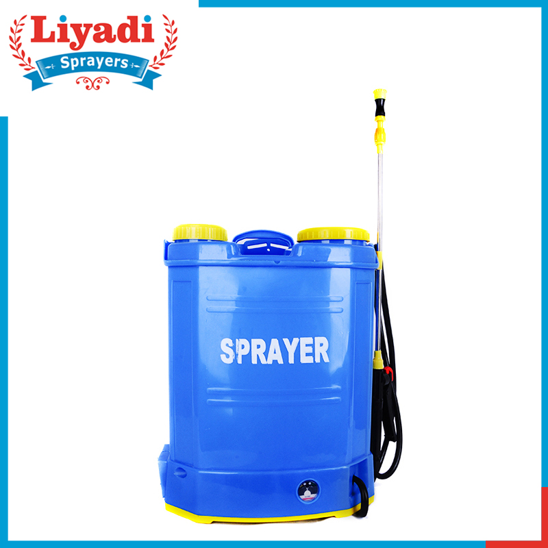 Agricultural Machinery PP Plastic Battery Electric Charged Backpack Sprayer