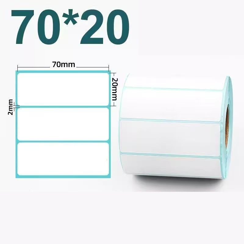 High Quality Customizable Three-Proof Self-Adhesive Label Paper Roll for Supermarket Labels