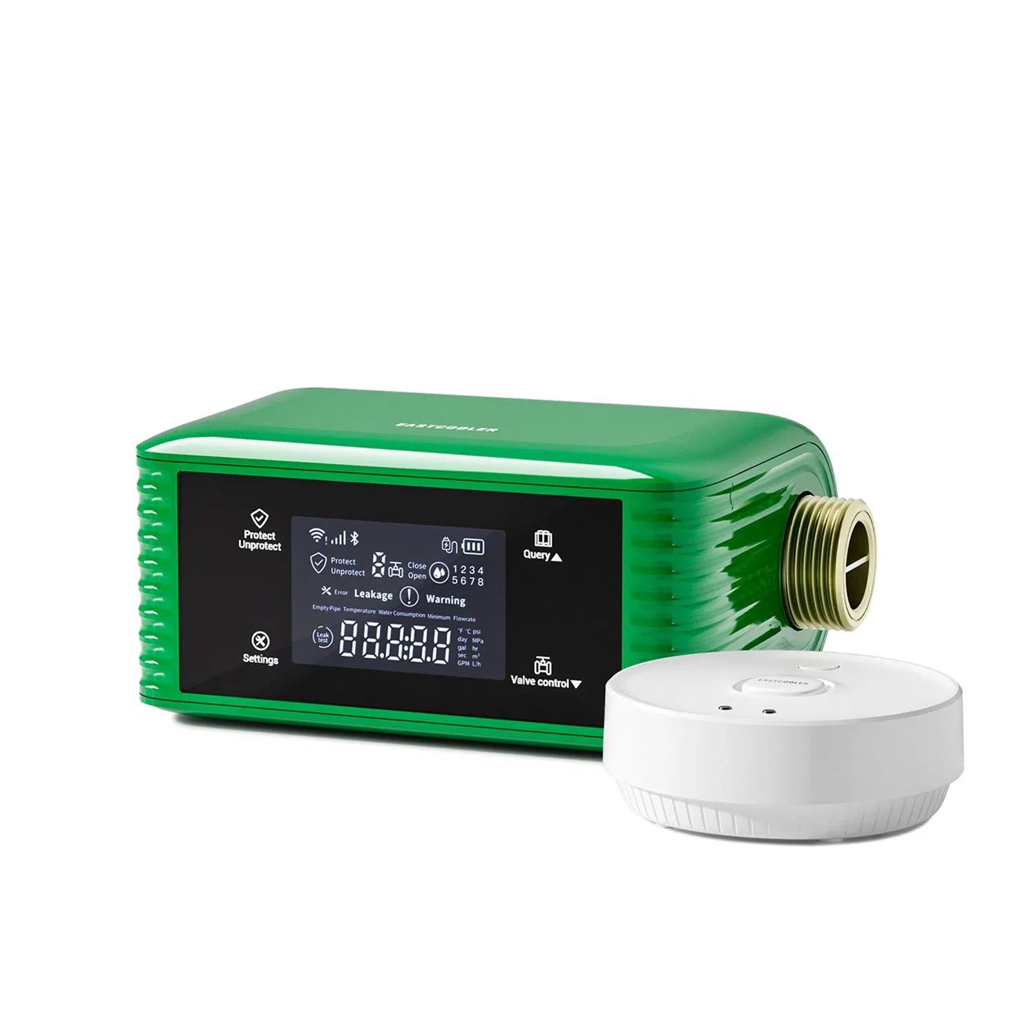 Wld-02, 24/7 Water Usage Reports, 3/4" and 1", APP Wi-Fi Remote Control