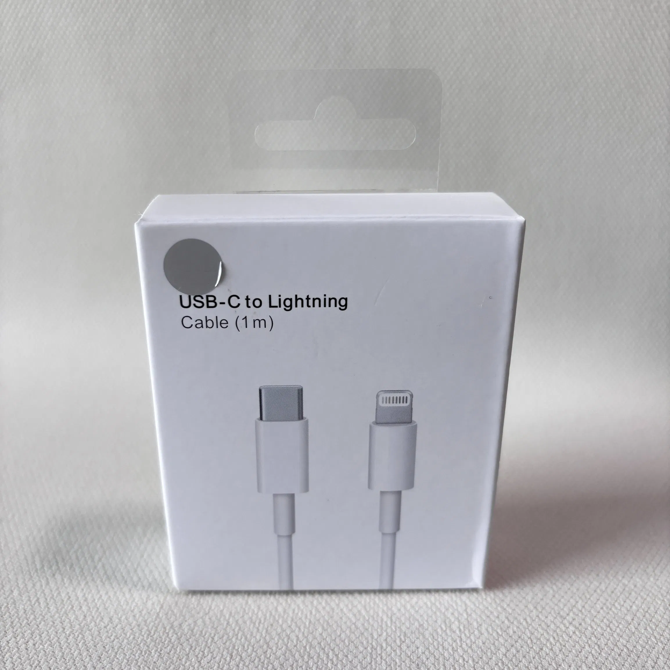 Кабель USB-C — Lightning 60W, 1 м, для быстрой зарядки