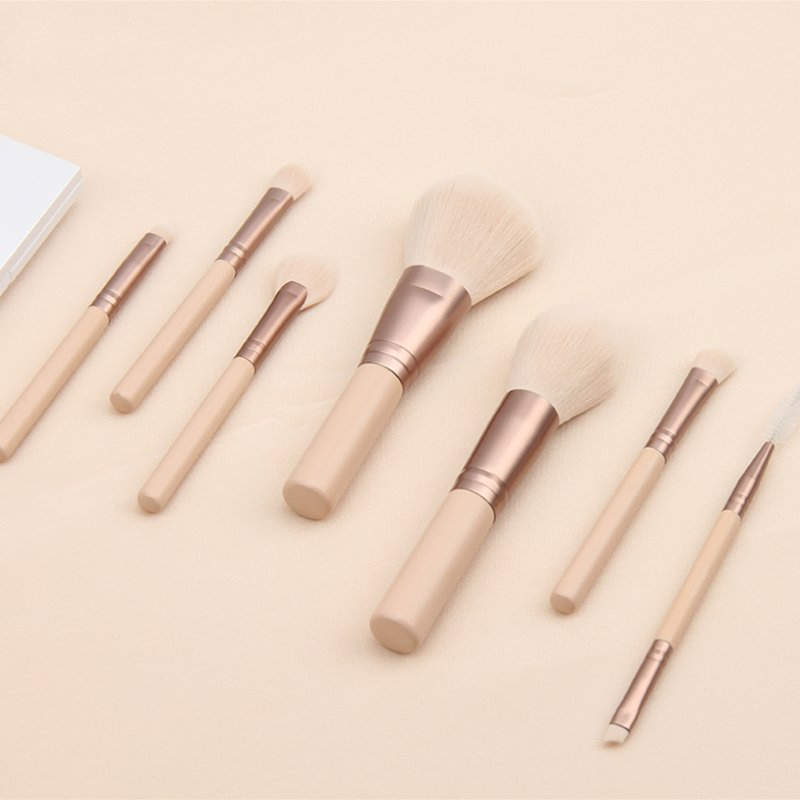 Wholesale Private Label Makeup Brush Set Custom 7PCS Skin-Friendly Cosmetic Powder Brush Makeup Brush Set