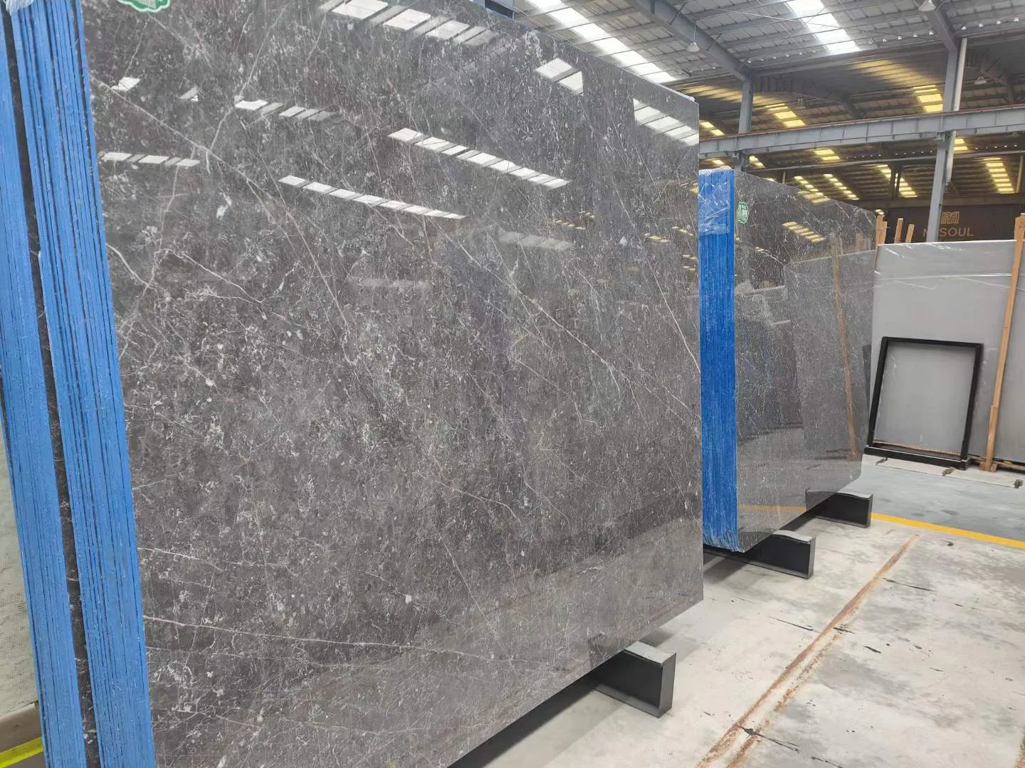 White and Black Granite Tiles