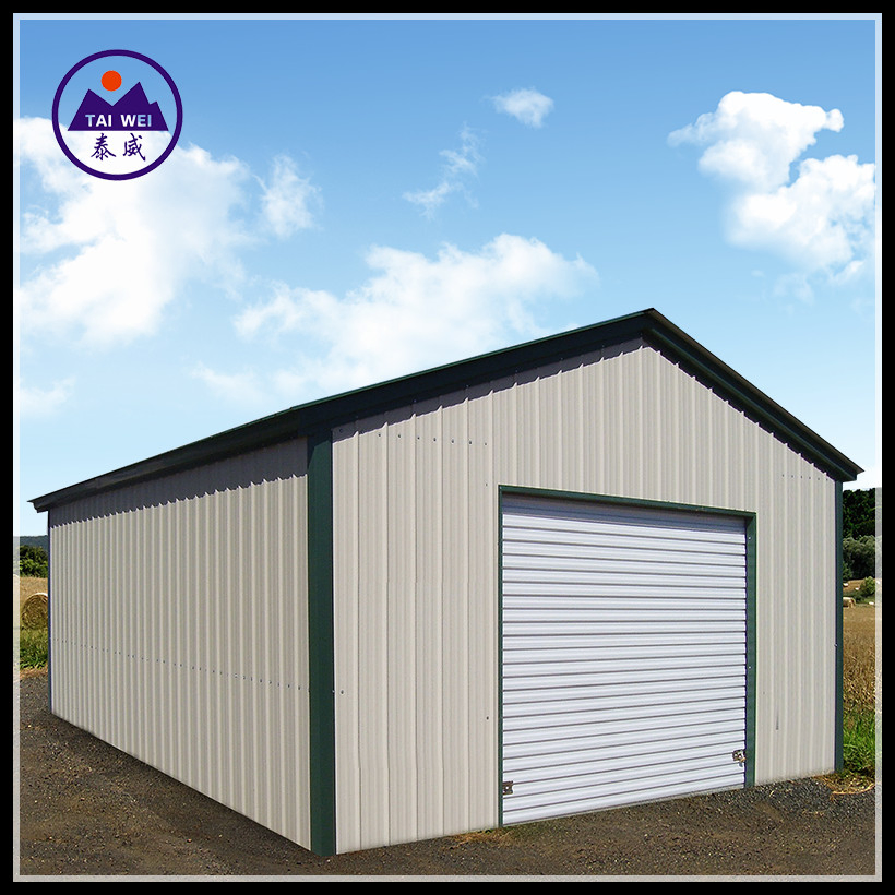 Best Selling Quality Steel Construction Car Garage for Sale (TW1070J)