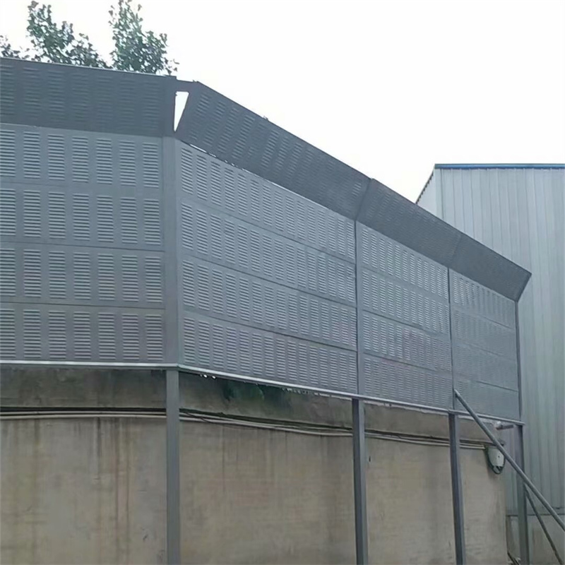 Acoustic Insulation Wall Fence Aluminum Noise Barrier Panel Highway Sound Barrier