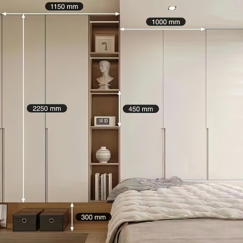 Custom Wardrobe Designs Tailored to Your Unique Space