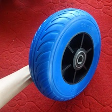 Lug Pattern Republic of Korea 3.50-5 Wheelbarrow PU Wheels