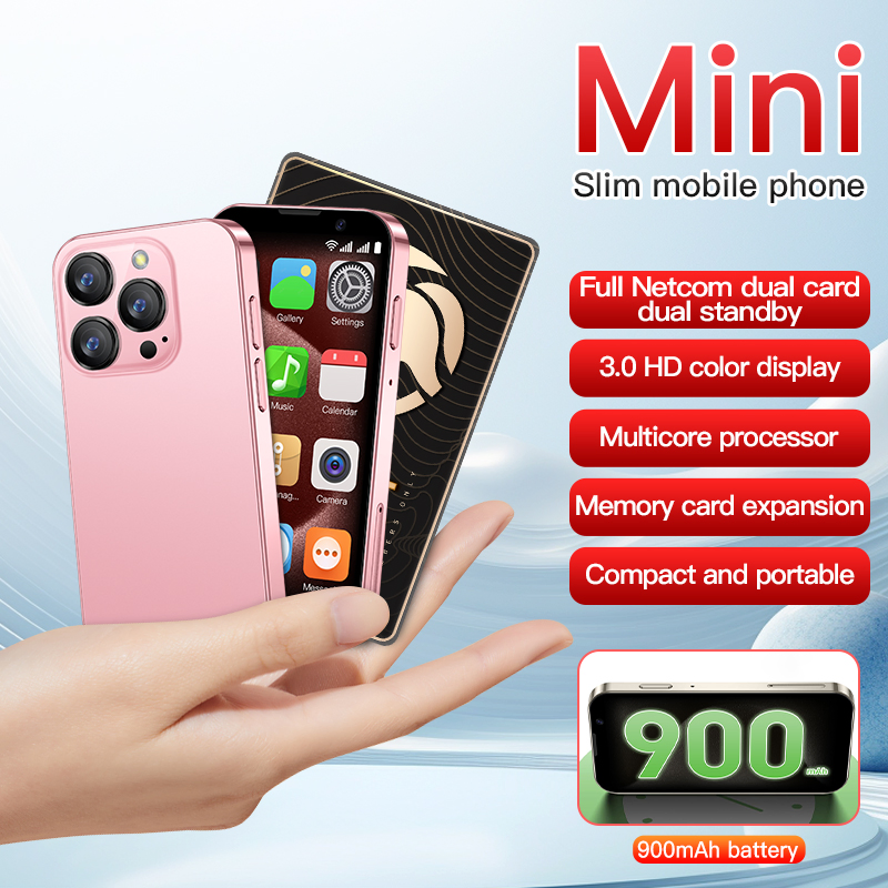 Xs18 PRO 2GB+16GB 3.0 Inch Android 9.0 Mtk6580 Quad Core Mini Phone 3G Network Dual SIM Soyes Mini Mobile Phone