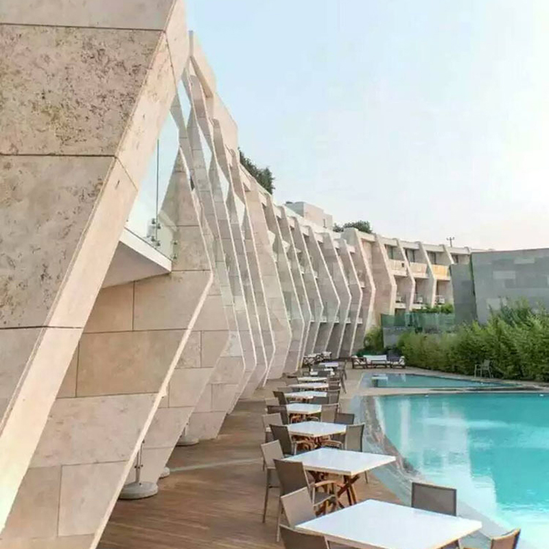 Jura Beige Limestone for Exterior Wall Cladding