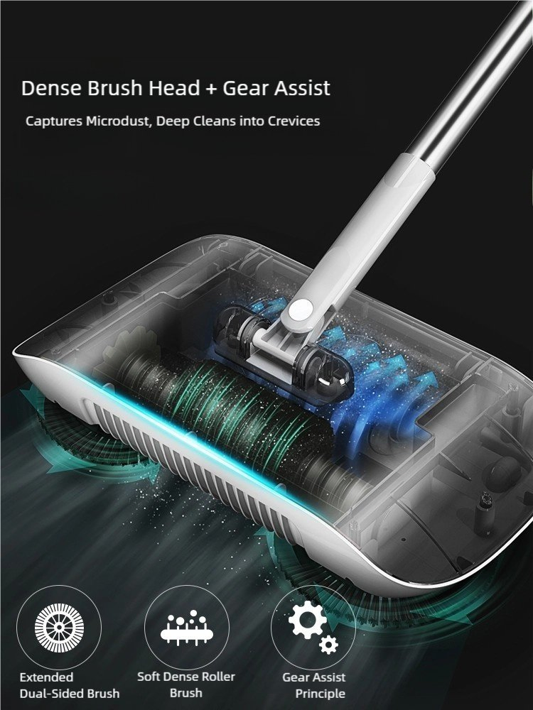 Eco-Friendly Sweeper for Quick and Easy Daily Cleaning