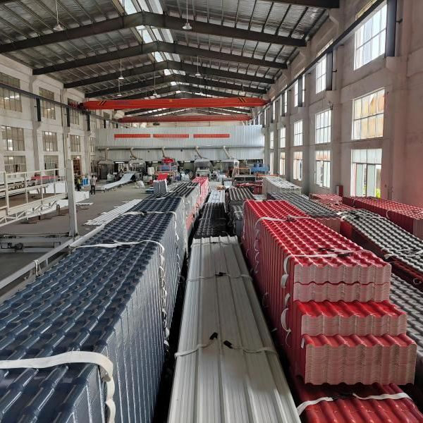 Shenyu 3 Layers ASA PVC Spanish Synthetic Resin Roof Tile