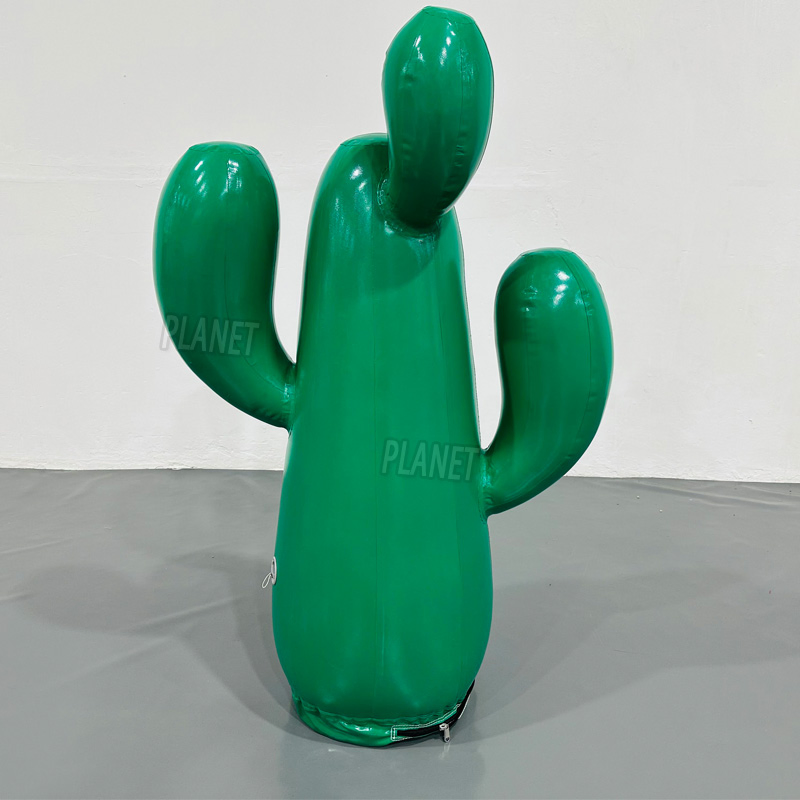 Air Tight Inflatable Cactus Tube Model for Decoration