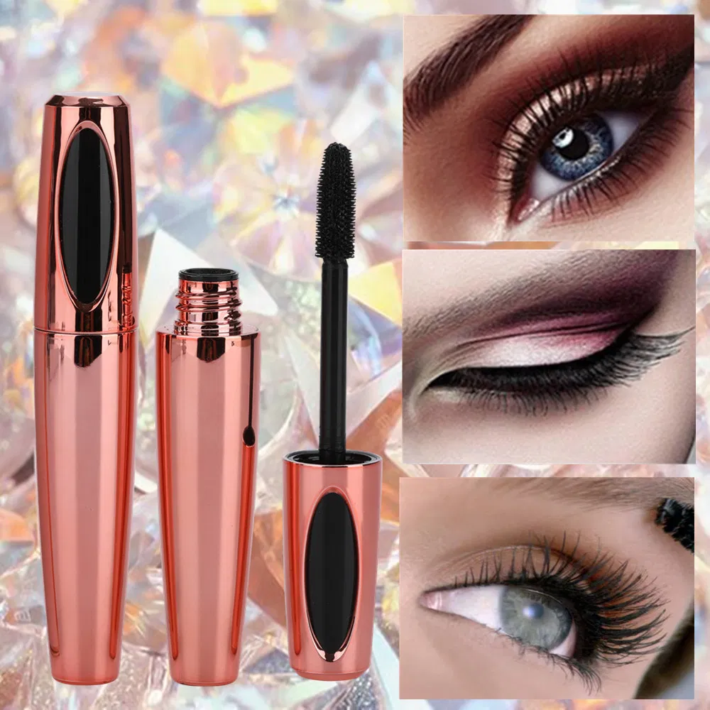Wholesale Custom Private Label 4D Fiber Mascara Waterproof Lengthening Long Lasting Black Mascara