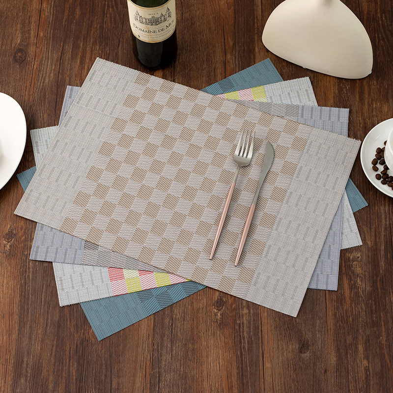 Hot Sale Mat Wholesale Placemats Customized Durable Waterproof Dining Restaurant Place Mat