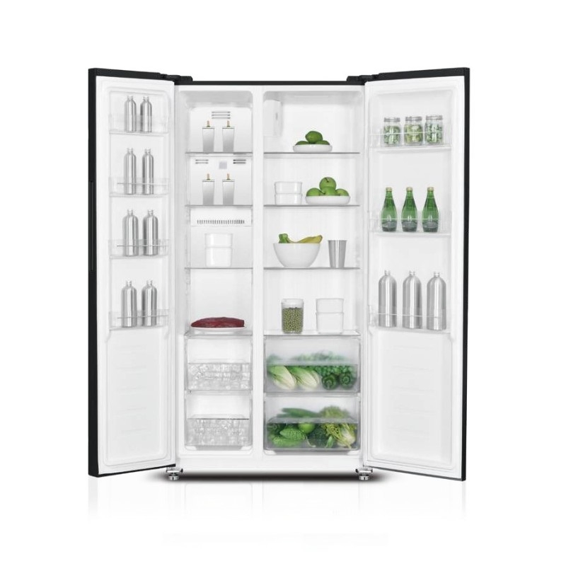 Glass Door LED Touch Display Super Freeze Freezer Refrigerator