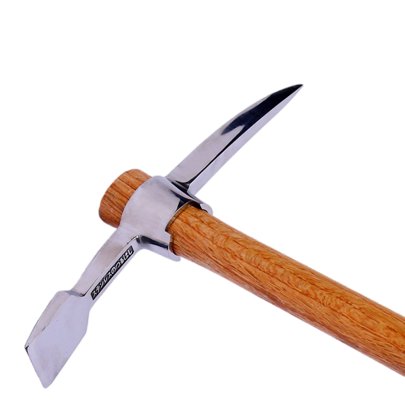 Heavy-Duty Stainless Steel Outdoor Pickaxe for Gardening and Digging