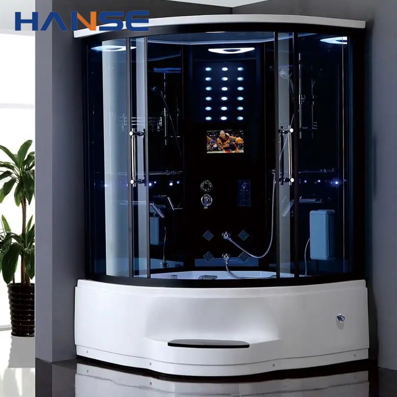 Multi-Functional Luxury Steam Room Shower Cabin Bathtub with Tempered Glass Steam Bath Cabin Showers Cabin