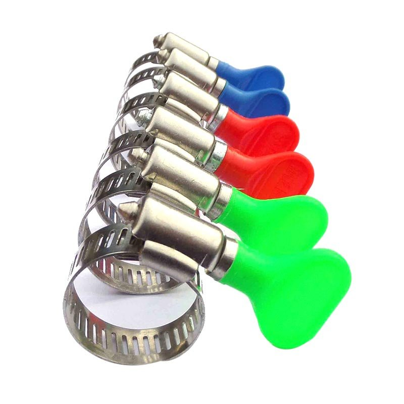 DIN3017 Standards Stainless Steel 8mm American Key Hose Clamp with Handle