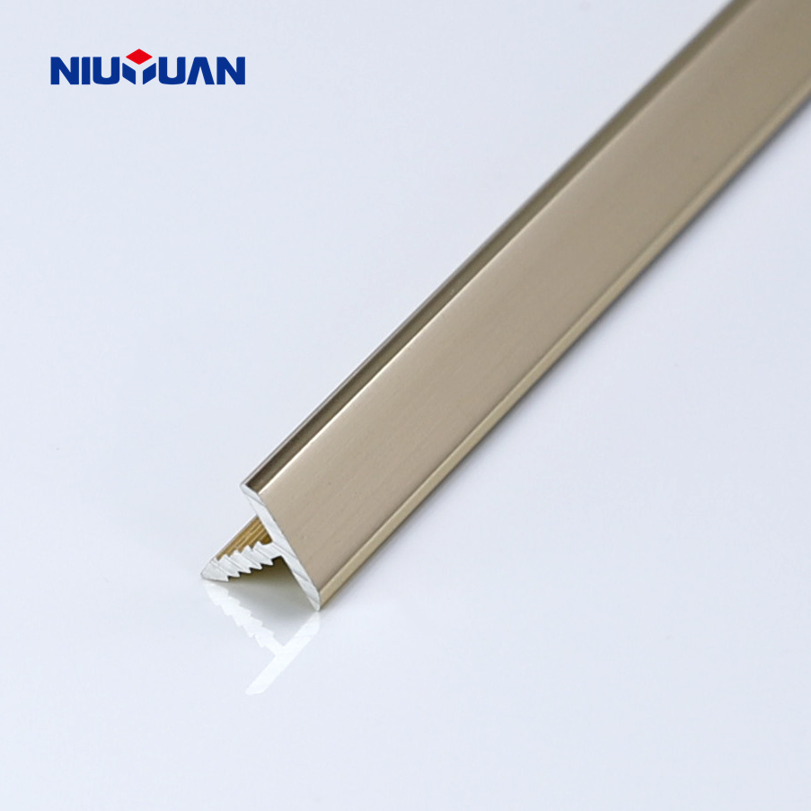 Ceramic Tiles Accessories Metal T Shaped Metal Tile Decorative Transition