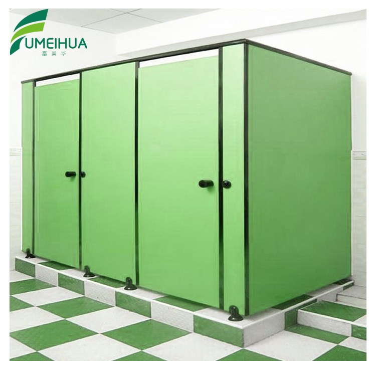Compact Laminate Waterproof Commercial Wc Toilet Partition