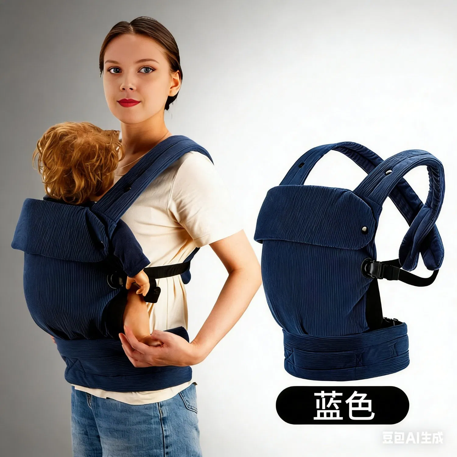 Factory Baby Carrier Soft Front Baby Backpack 5 Carrying