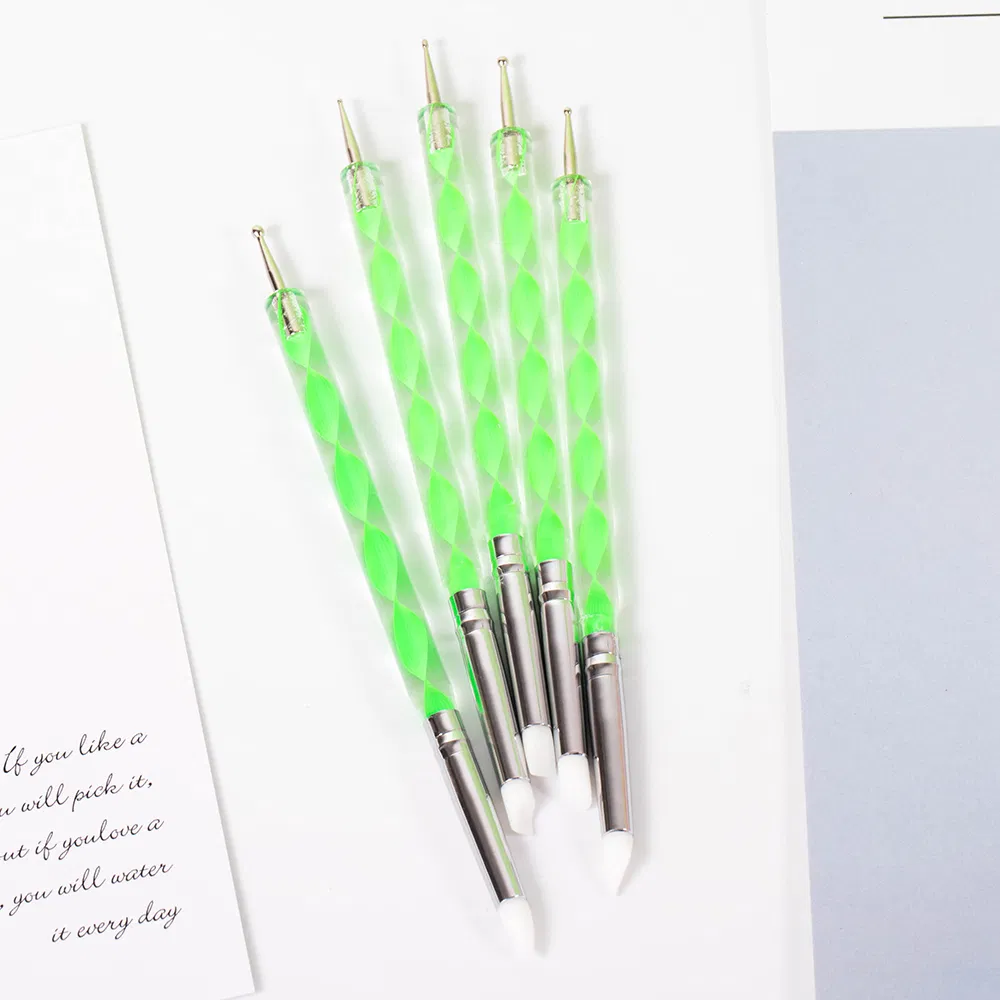 1PC Wax Dotting Pen Two-Ended Nail Art Dotting Tools