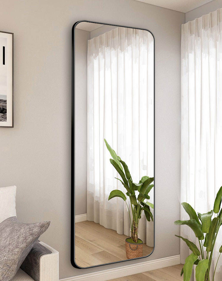 Wholesale Full-Length Mirror Home Standing Floor Mirror Living Room Self-Adhesive Wal Hanging Dressingmirror.