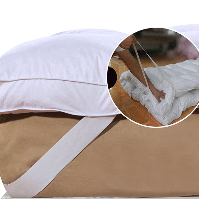 Hot Sale Super Soft 100% Cotton Cover Microfiber Thick Hotel Mattress Topper