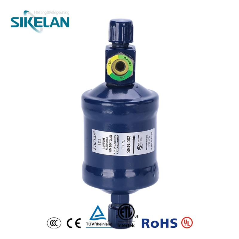 10 Microns Small Particles Removal Liquid Line HVAC Filter Drier