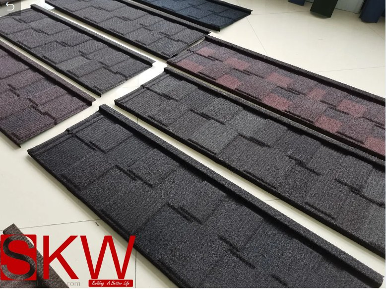 Wholesale 50 Year Warranty 0.45mm Az150g Color Stone Coated Metal Roof Tile Metal Roofing Steel Accessories Building Material Roofing Sheet Factory Price