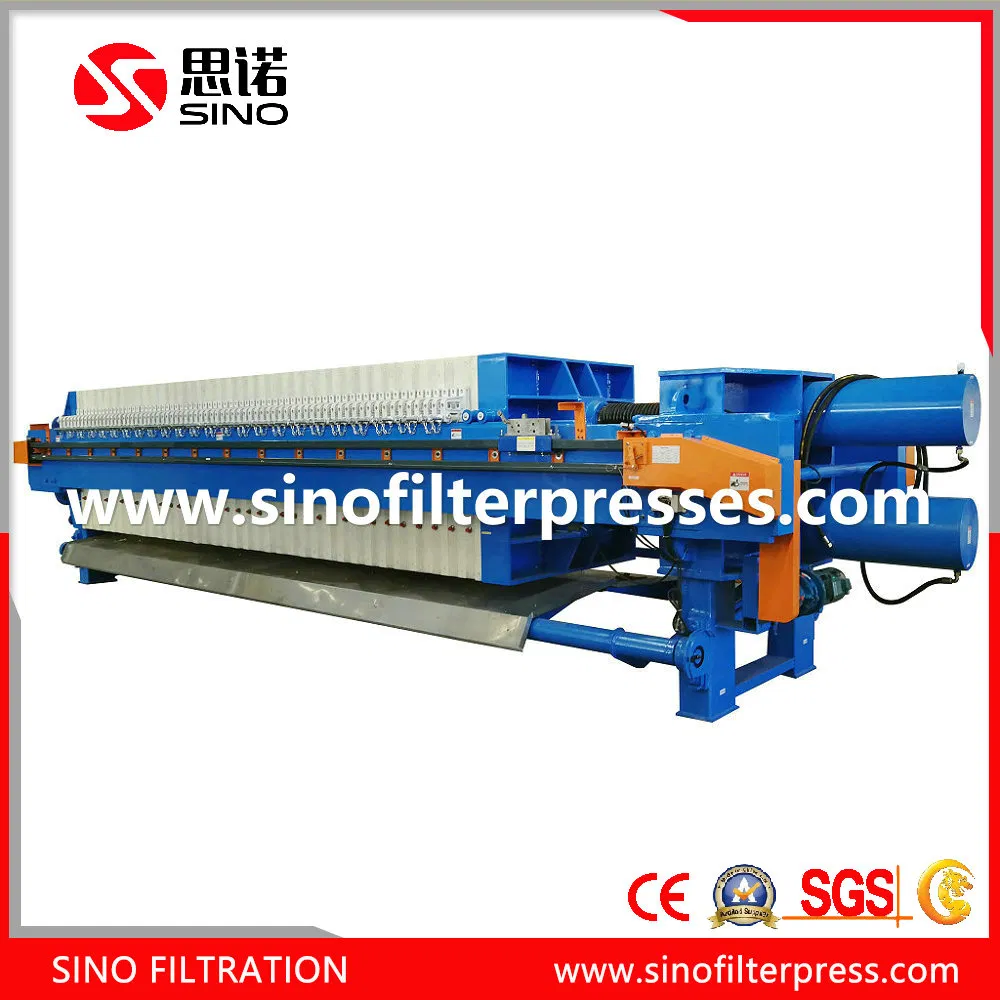 Мембранный фильтр-пресс для обезвоживания шлама