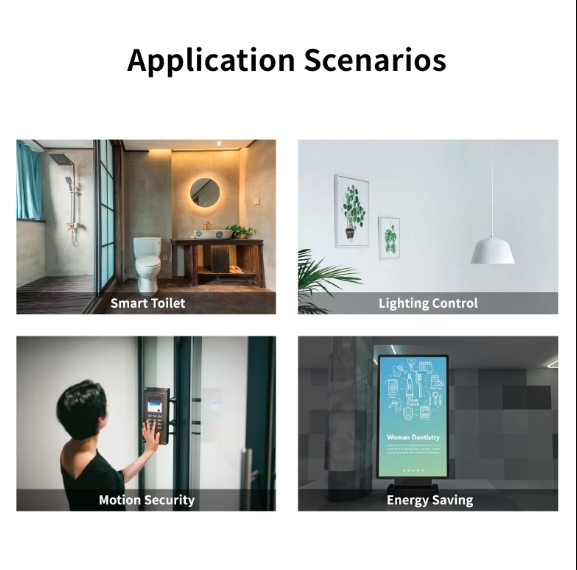 Customizable Indoor Human Body Presence Detection Radar Module with Gesture Control for Smart Home