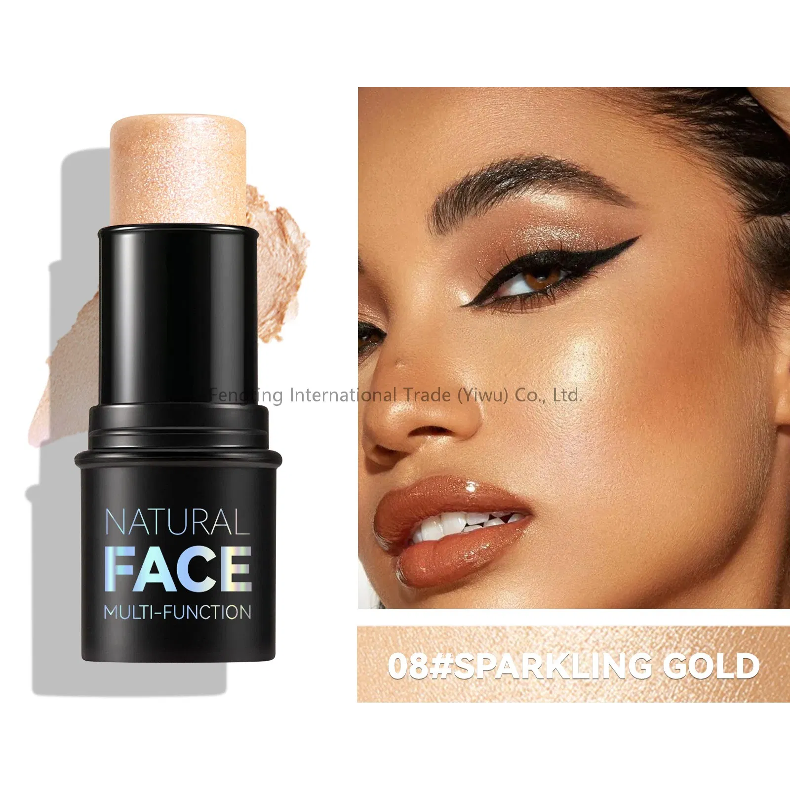 Private Label Customize Nose Shadow Highlighter Factory Direct Sale Multi-Functional Three-Dimensional Highlighter Stick