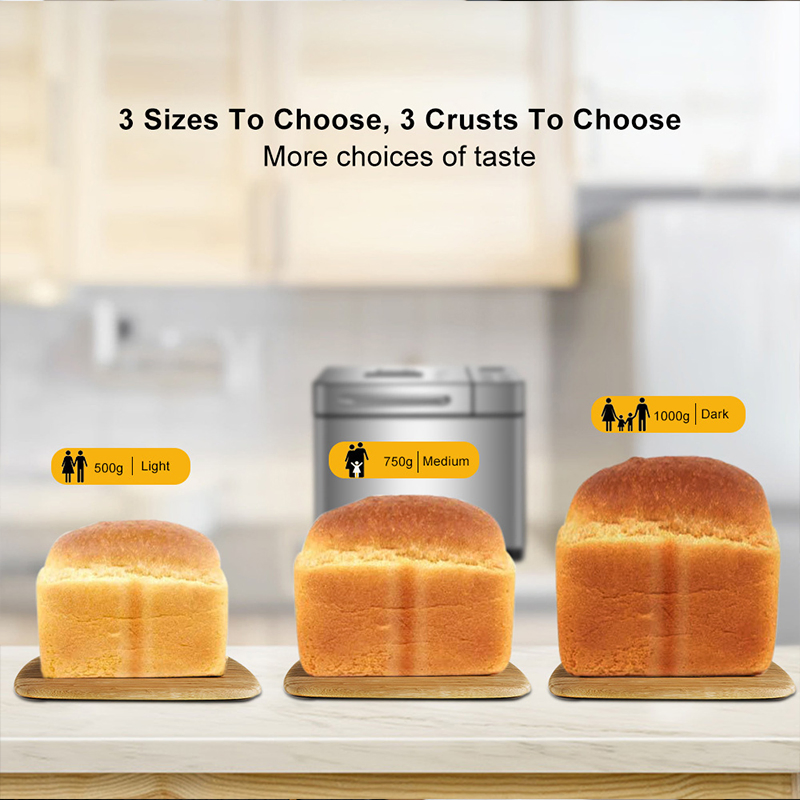 Multi-Functional Automatic Bread Maker for Delicious Breakfast Bread