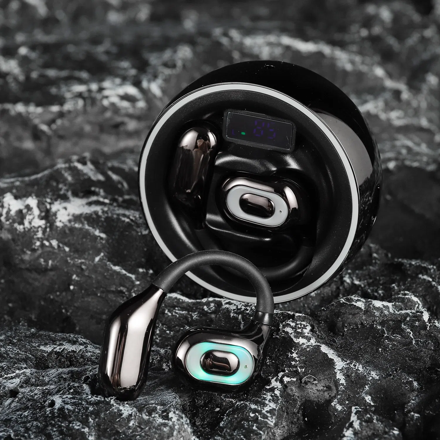 Наушники Bluetooth с защитной платой, черные