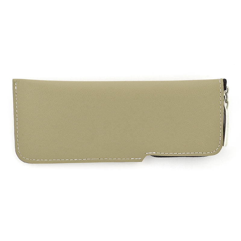 High Quality Portable Zipper Closed Glasses Case Pouch for Readers Packing
