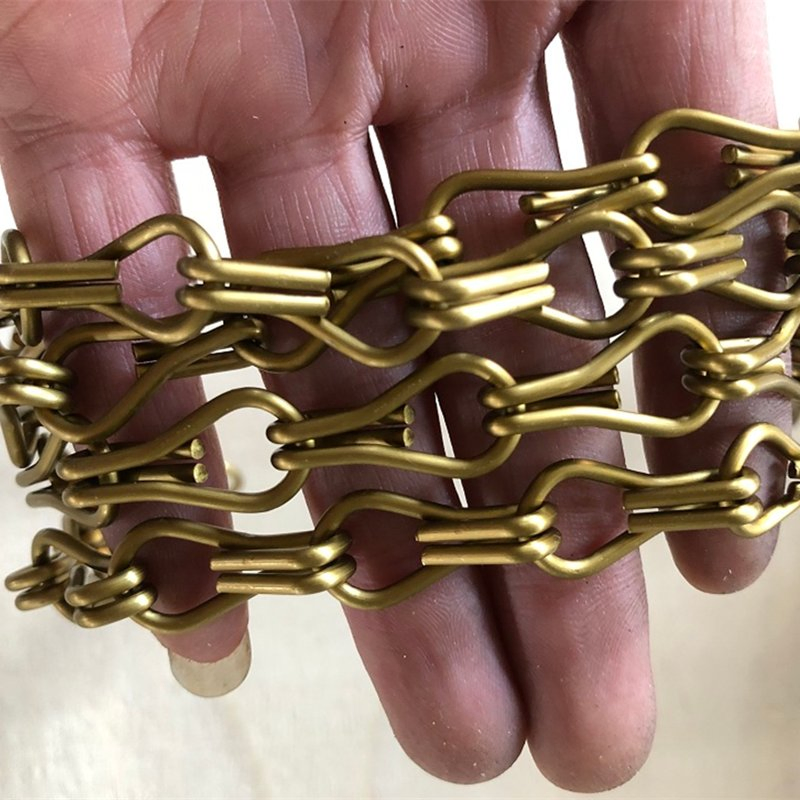 Aluminum Chain Fly Link Curtain Screen for Decorative Room Divider