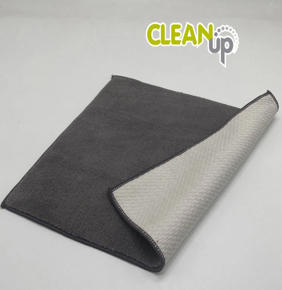 Absorbent, Reversible Microfiber Dish Drying Mat for Kitchen, 16 Inch X 18 Inch