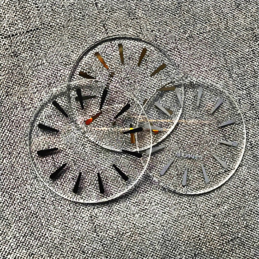 Quick Installation Durable Clear Display Clock Screen Tempered Coated Glass