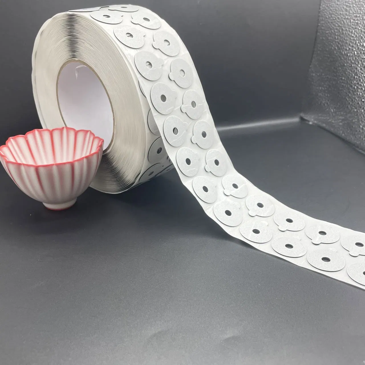 Red Acrylic Adhesive Lens Edging Pads