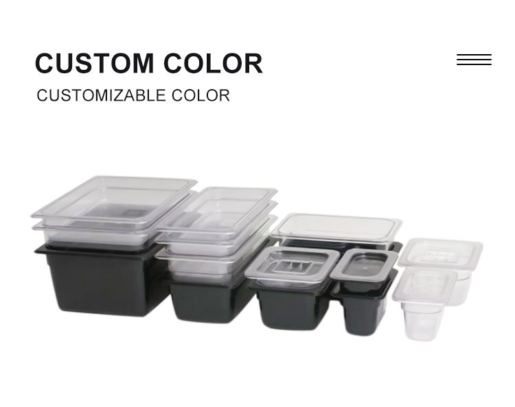 Пластиковый гастрономический контейнер NSF 1/3 GN