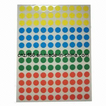 Custom Printed Self Adhesive Waterproof Synthetic Paper Label Sticker