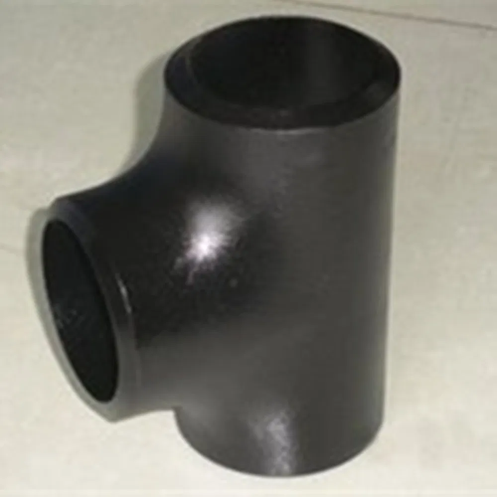 ANSI Sch40 Black Welding Equal Tee Pipe Fitting